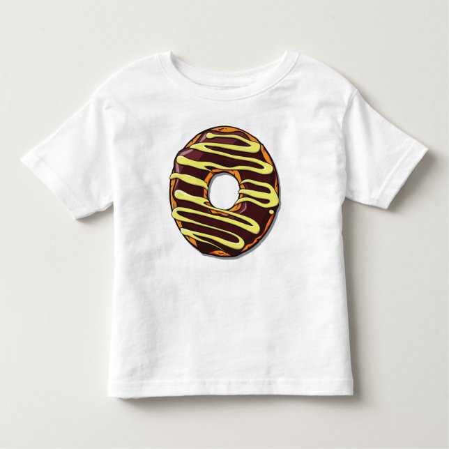 T-shirt Pour Les Tous Petits Bouillie de chocolat, noix de muscade, givrage, gl (Devant)