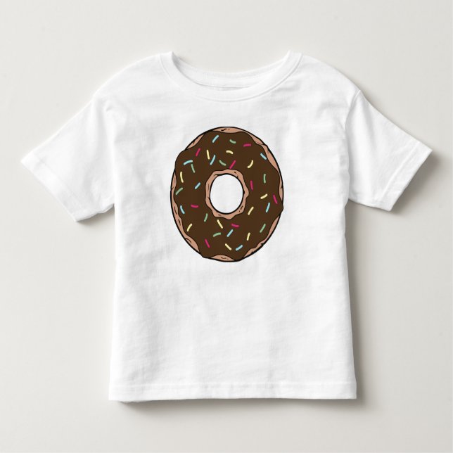 T-shirt Pour Les Tous Petits Bouillie de chocolat, noix de muscade, glaçage, gl (Devant)