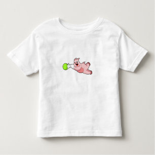 T-shirt Pour Les Tous Petits Boule de Bowling