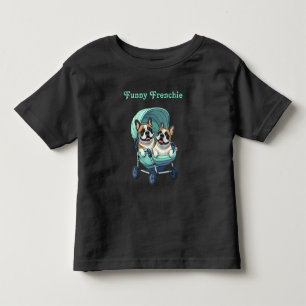 T-shirt Pour Les Tous Petits Bouledogue français Bouledogue français jumeaux