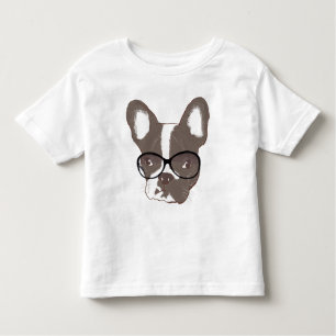 T-shirt Pour Les Tous Petits Bouledogue français élégant