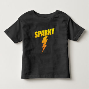 T-shirt Pour Les Tous Petits Boulon de foudre Sparky drôle de cadeau