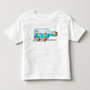 T-shirt Pour Les Tous Petits Bouteille souvenir de dessin