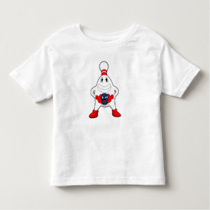 T-shirt Pour Les Tous Petits Bowling Bowling pin Bowling Bowling