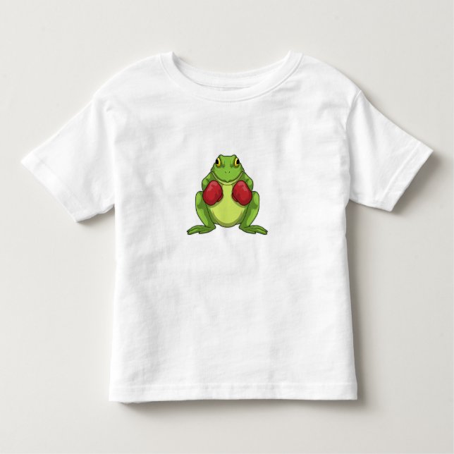 T-shirt Pour Les Tous Petits Boxer Boxing Gloves (Devant)