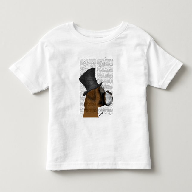T-shirt Pour Les Tous Petits Boxer, Hound officiel et Casquette (Devant)