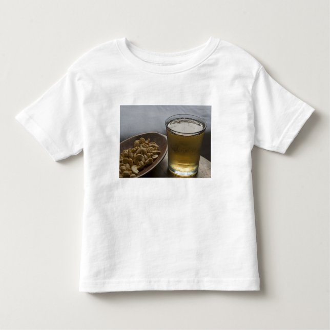 T-shirt Pour Les Tous Petits Brésil. Un verre de Guarana Energy rafraîchissant (Devant)