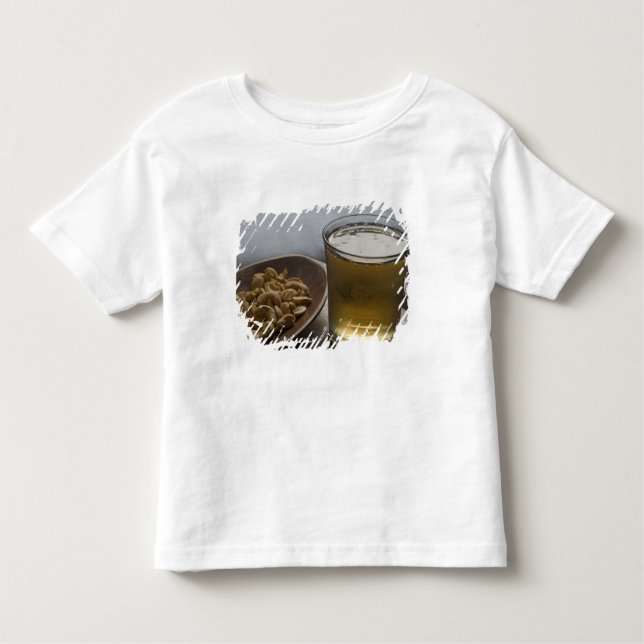 T-shirt Pour Les Tous Petits Brésil. Un verre de Guarana Energy rafraîchissant (Devant)
