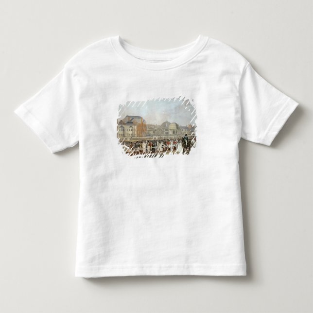 T-shirt Pour Les Tous Petits Brighton : Le vieux pavillon et Steyne (Devant)