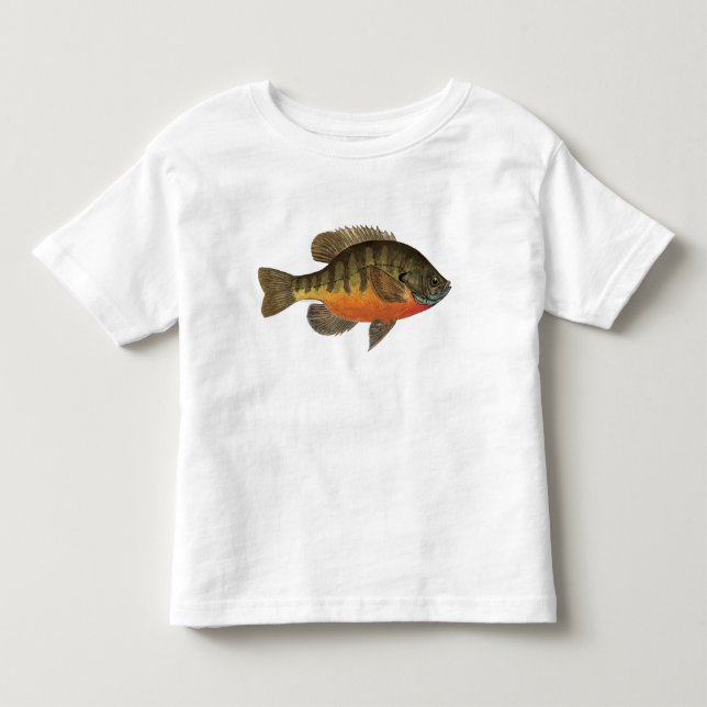 T-shirt Pour Les Tous Petits Brise de Bluegill (Devant)