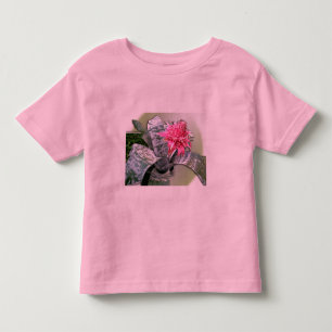 T-shirt Pour Les Tous Petits Broméliade rose