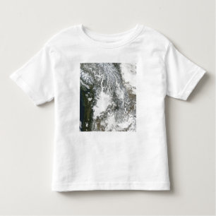 T-shirt Pour Les Tous Petits Brouillard et neige dans le Pacifique Nord-Ouest (