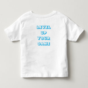 T-SHIRT POUR LES TOUS PETITS "BRUH" "LEVEL UP TON JEU" IL