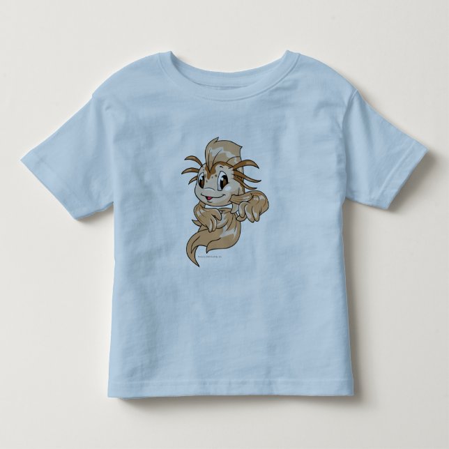 T-shirt Pour Les Tous Petits Brun de Koi (Devant)