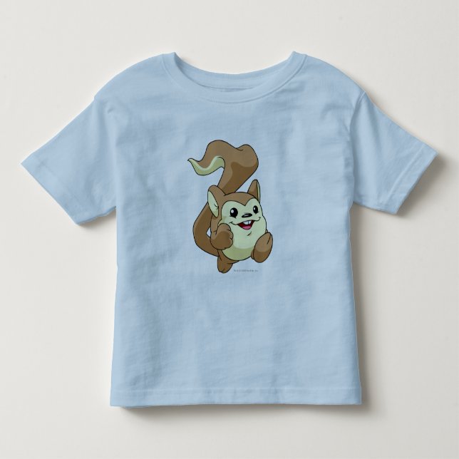 T-shirt Pour Les Tous Petits Brun de Meerca (Devant)