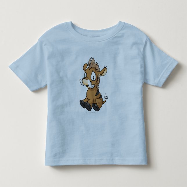T-shirt Pour Les Tous Petits Brun de Moehog (Devant)