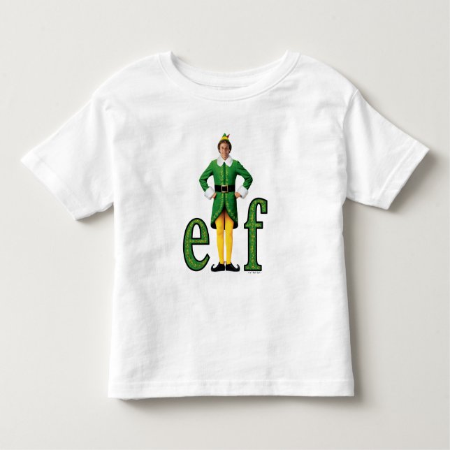 T-shirt Pour Les Tous Petits Buddy le logo Elf Movie (Devant)
