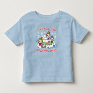 T-shirt Pour Les Tous Petits Buddy l'Elf Chibi Graphic