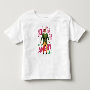 T-shirt Pour Les Tous Petits Buddy l'Elfe   C'est un elfe en colère