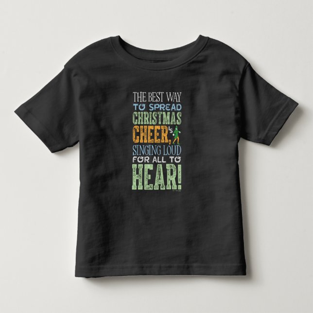 T-shirt Pour Les Tous Petits Buddy l'Elfe | Citation de Noël (Devant)