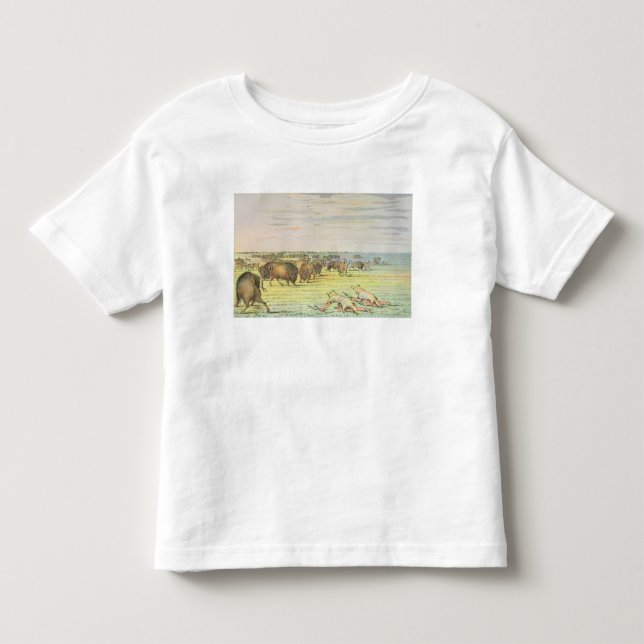 T-shirt Pour Les Tous Petits Buffle de égrappage (Devant)