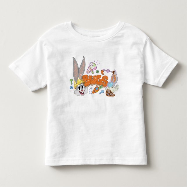 T-shirt Pour Les Tous Petits BUGS BUNNY BUILDERS™| BUGS BUNNY™ Sketch Art (Devant)