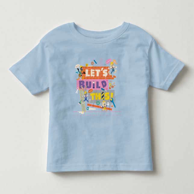 T-shirt Pour Les Tous Petits BUGS BUNNY BUILDERS™| Chantier "Construisons Cela" (Devant)