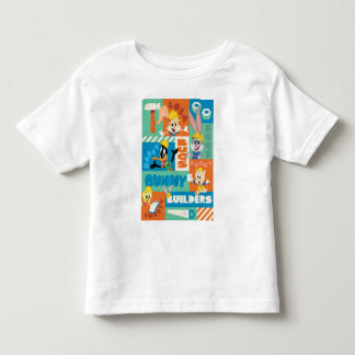 T-shirt Pour Les Tous Petits BUGS BUNNY BUILDERS™| Motif de grille de caractère
