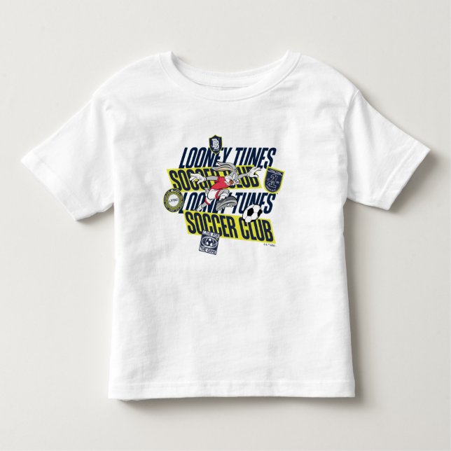 T-shirt Pour Les Tous Petits BUGS BUNNY™ LOONEY TUNES™ Soccer Club (Devant)