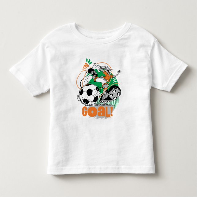 T-shirt Pour Les Tous Petits BUGS BUNNY™ Soccer objectif (Devant)