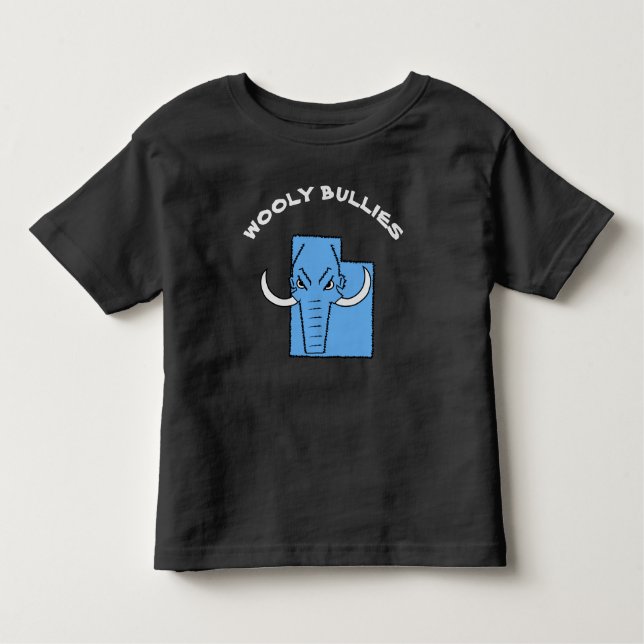 T-shirt Pour Les Tous Petits Bullies laines (Devant)
