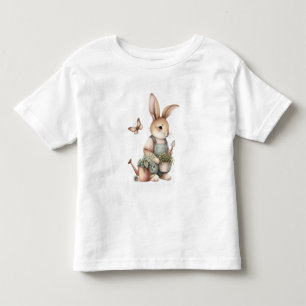 T-shirt Pour Les Tous Petits Bunny Jardin Brown dans les couloirs