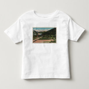 T-shirt Pour Les Tous Petits Butte, la TA - vue de parc de Reservior de crique
