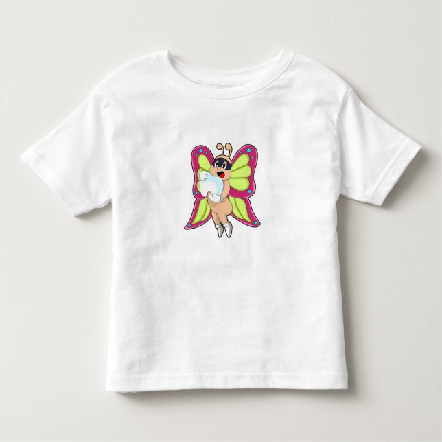 T-shirt Pour Les Tous Petits Butterfly Dentist Teeth (Devant)