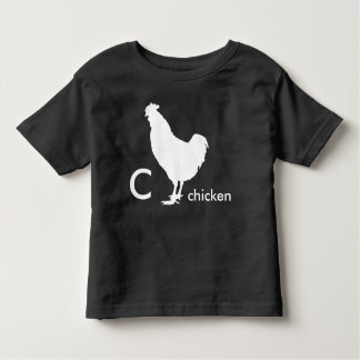 T-shirt Pour Les Tous Petits C est pour le poulet