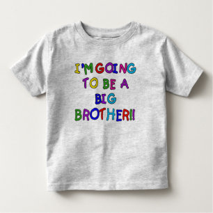 T-shirt Pour Les Tous Petits Ça va être un Big Brother