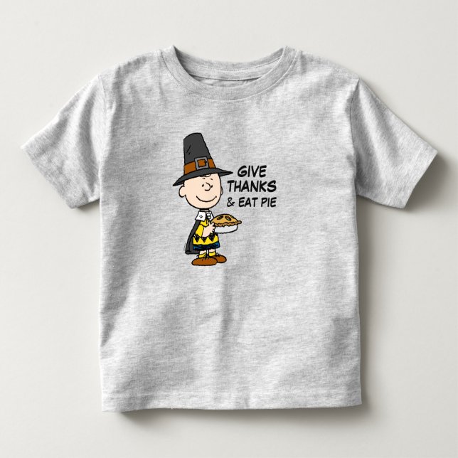 T-shirt Pour Les Tous Petits cacahuètes | Charlie Pèlerin Brown (Devant)