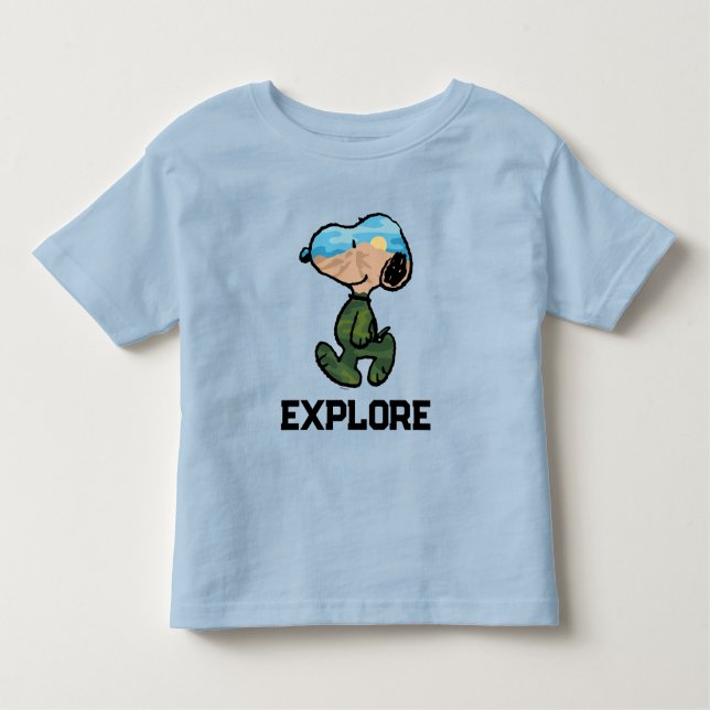 T-shirt Pour Les Tous Petits cacahuètes | Grande neige extérieure (Devant)