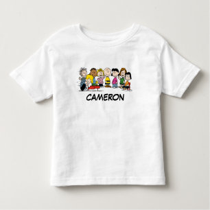 T-shirt Pour Les Tous Petits cacahuètes La Bande autour du piano
