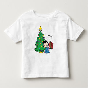 T-shirt Pour Les Tous Petits cacahuètes Lucy Christmas Tree
