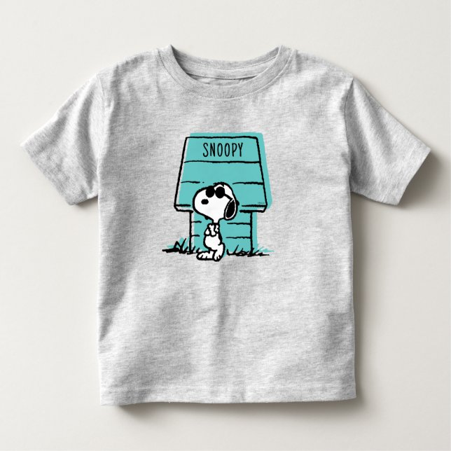 T-shirt Pour Les Tous Petits cacahuètes | Snoopy Be Real (Devant)