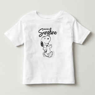 T-shirt Pour Les Tous Petits cacahuètes   Snoopy Dance