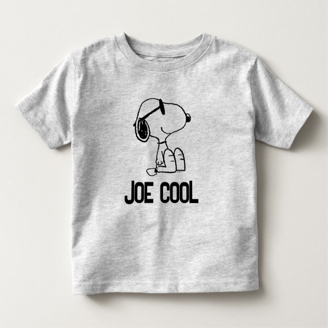 T-shirt Pour Les Tous Petits cacahuètes | Snoopy Lunettes de soleil Smile (Devant)