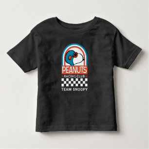 T-shirt Pour Les Tous Petits cacahuètes   Snoopy Racing Club