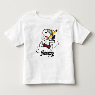 T-shirt Pour Les Tous Petits cacahuètes   Snoopy Scuba Diver