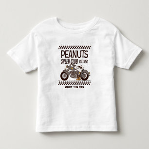 T-shirt Pour Les Tous Petits cacahuètes Snoopy Speed Club
