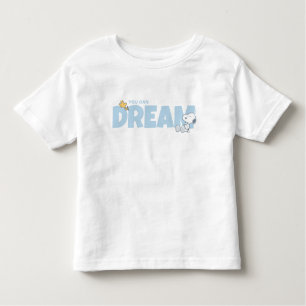T-shirt Pour Les Tous Petits cacahuètes   Snoopy & Woodstock Dream
