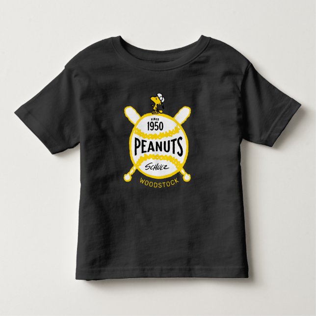 T-shirt Pour Les Tous Petits cacahuètes | WoodstockPeanuts Baseball depuis 1950 (Devant)