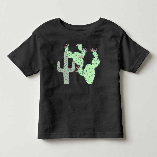 T-shirt Pour Les Tous Petits Cactus (Devant)