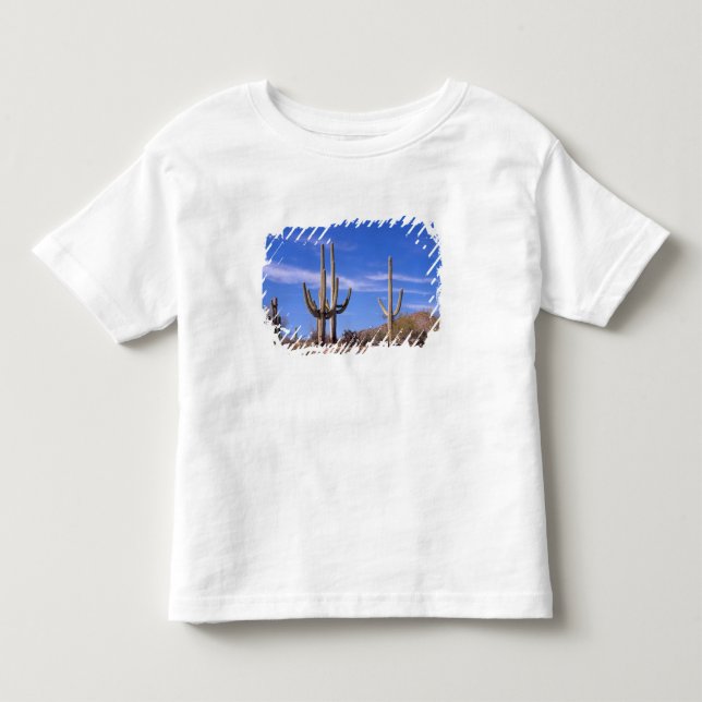 T-shirt Pour Les Tous Petits Cactus saguaro géant multi-bras, Saguaro (Devant)